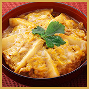 春のおすすめランチ 伊達鶏と筍の親子丼の画像